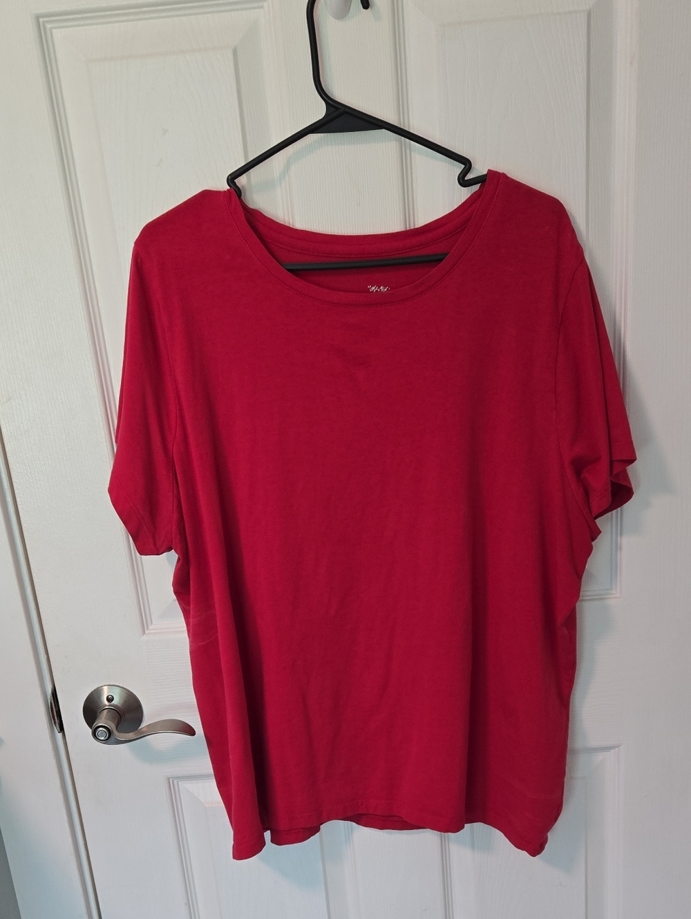 Massimo Bright Red Short Sleeve Crewneck Tee